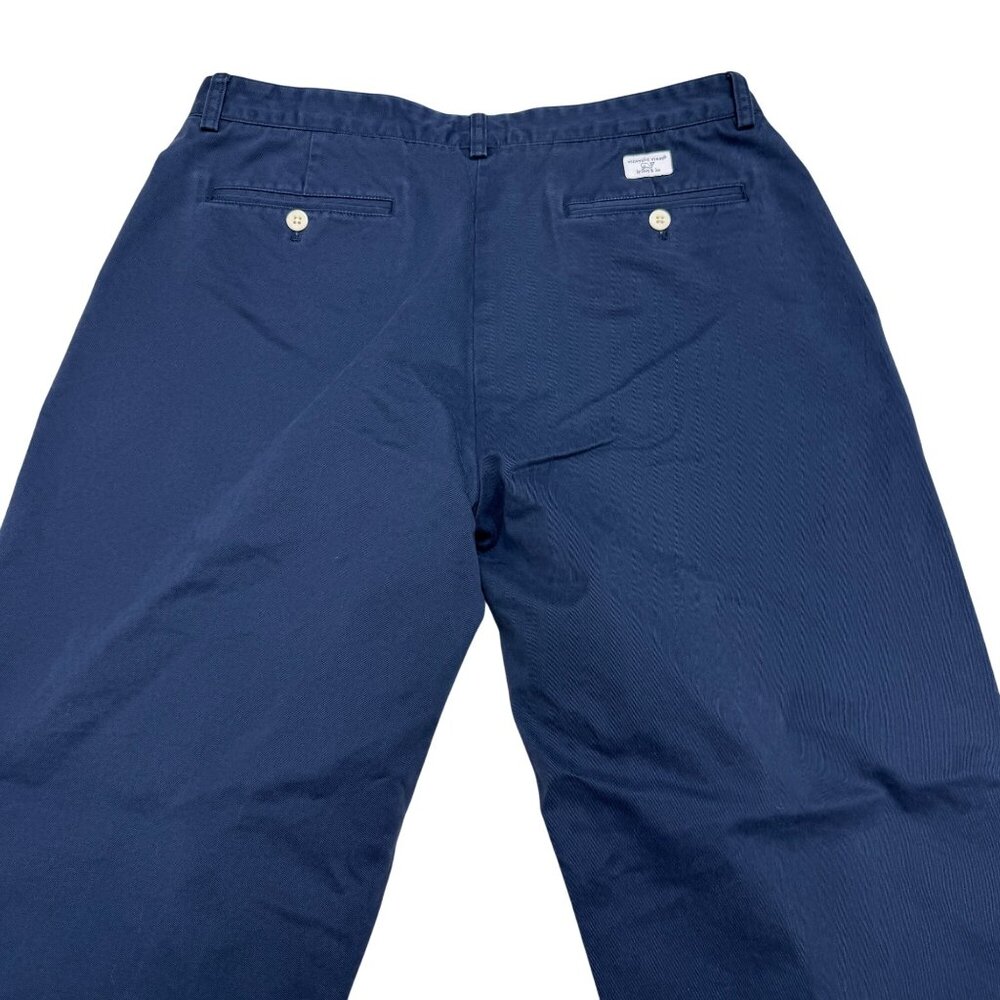 Vineyard Vines Men's 100% Cotton Navy Blue Club Pants, Size 36x30 - Picture 5 of 12